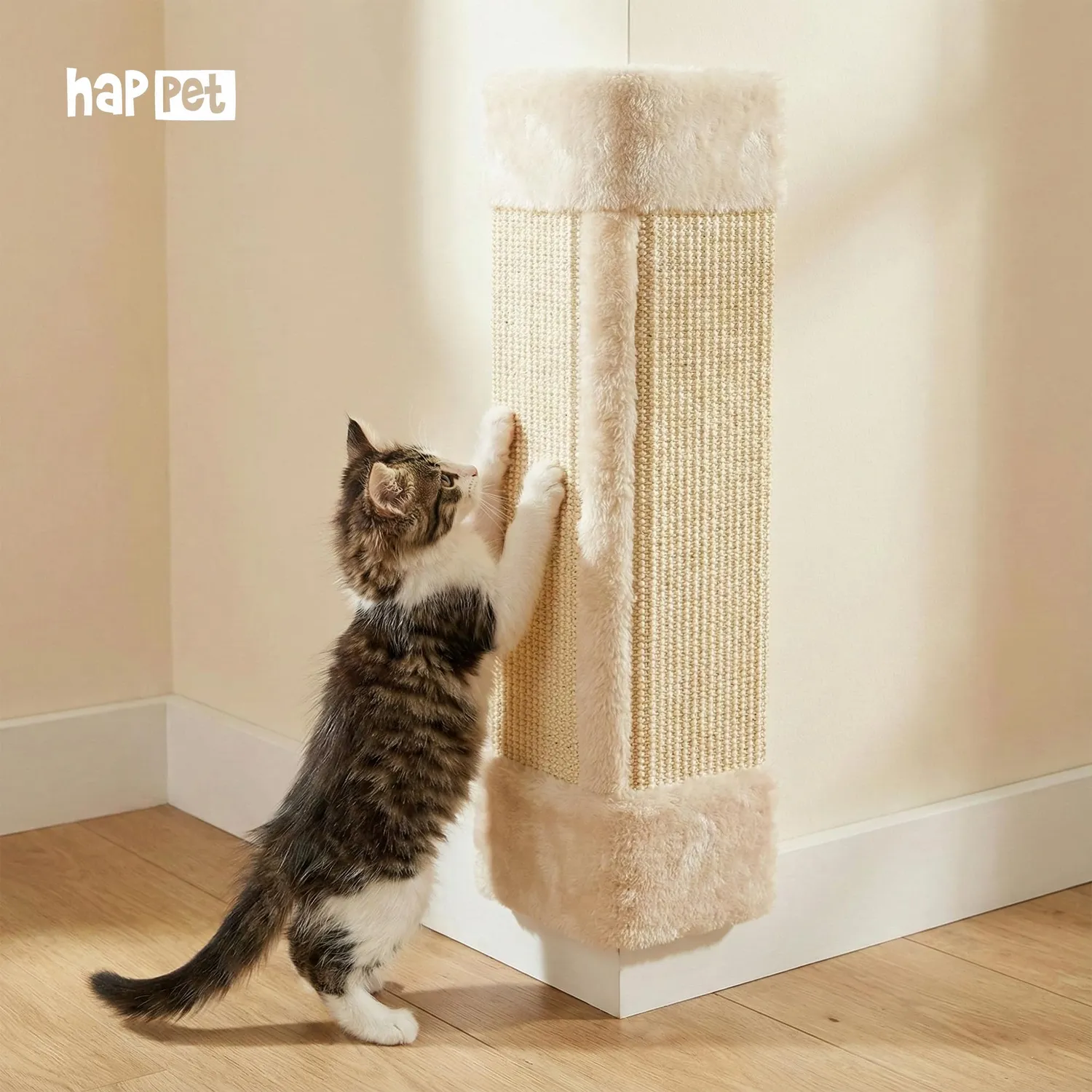 Happet CT28 Kratzbrett creme 32x60 cm Sisal