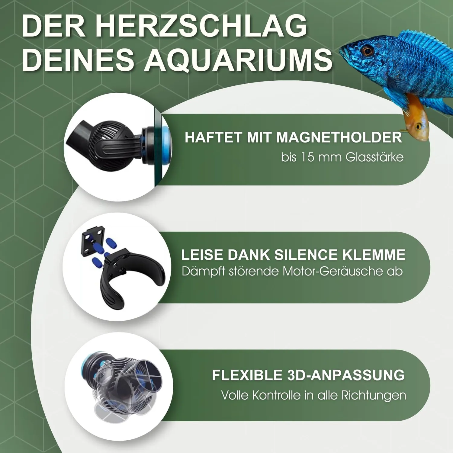 TUNZE Turbelle nanostream 6045 Strömungspumpe 4500l/h