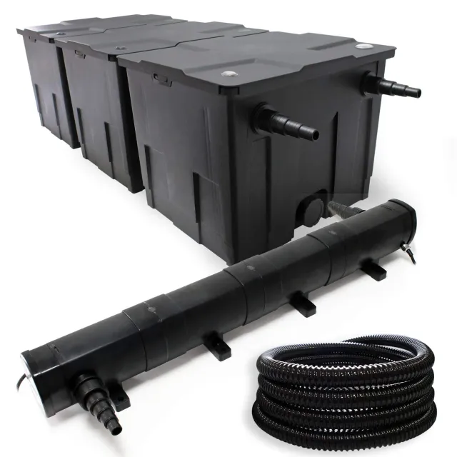 SunSun CBF-350C Teichfilter Set 90000L 72W UVC