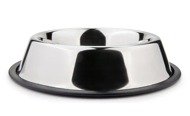Happet Hundenapf 33 cm 2,4 L Edelstahl rutschfest
