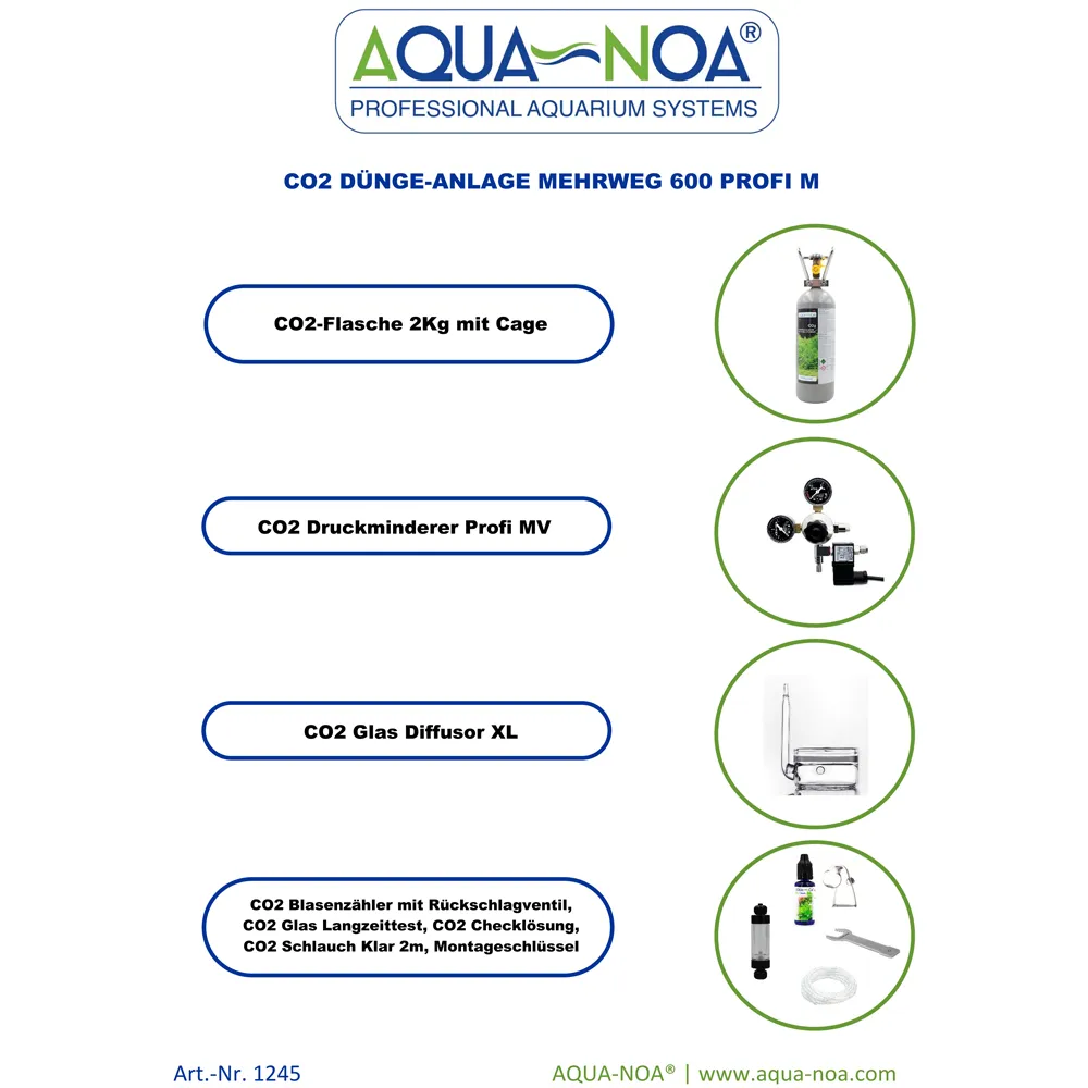 Aqua-Noa Mehrweg 600 Profi M 1245 CO2 Anlage