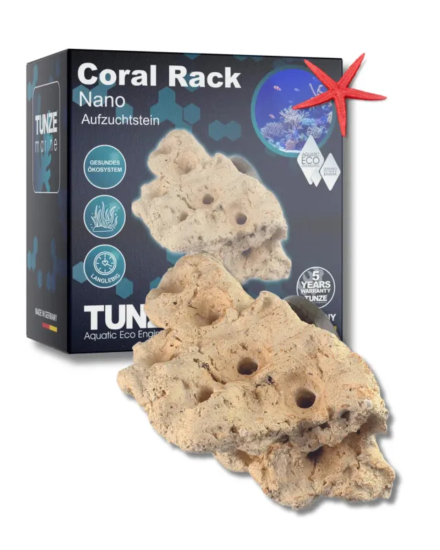 TUNZE Coral Rack Nano Keramikstein 6 Ableger Magnet