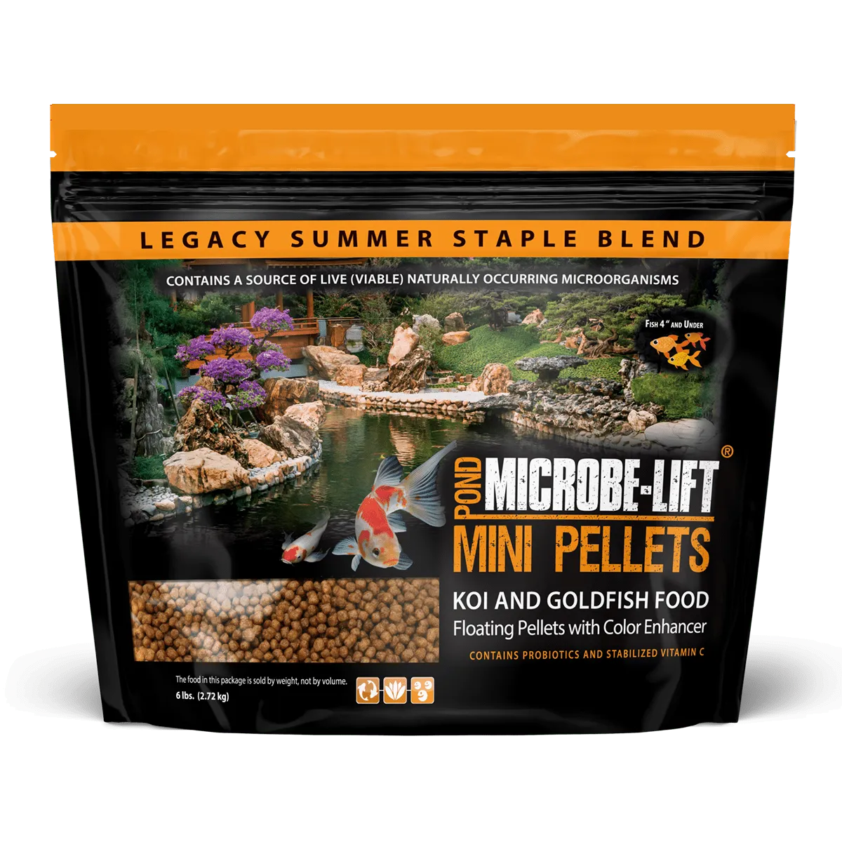 Microbe-Lift LEGACY Mini Pellets Teichfischfutter 3mm