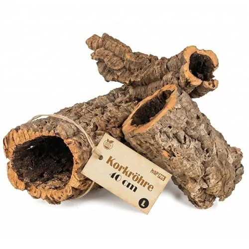 Happet Korkröhre L 40 cm Ø 15-20 cm Tunnel Naturkork