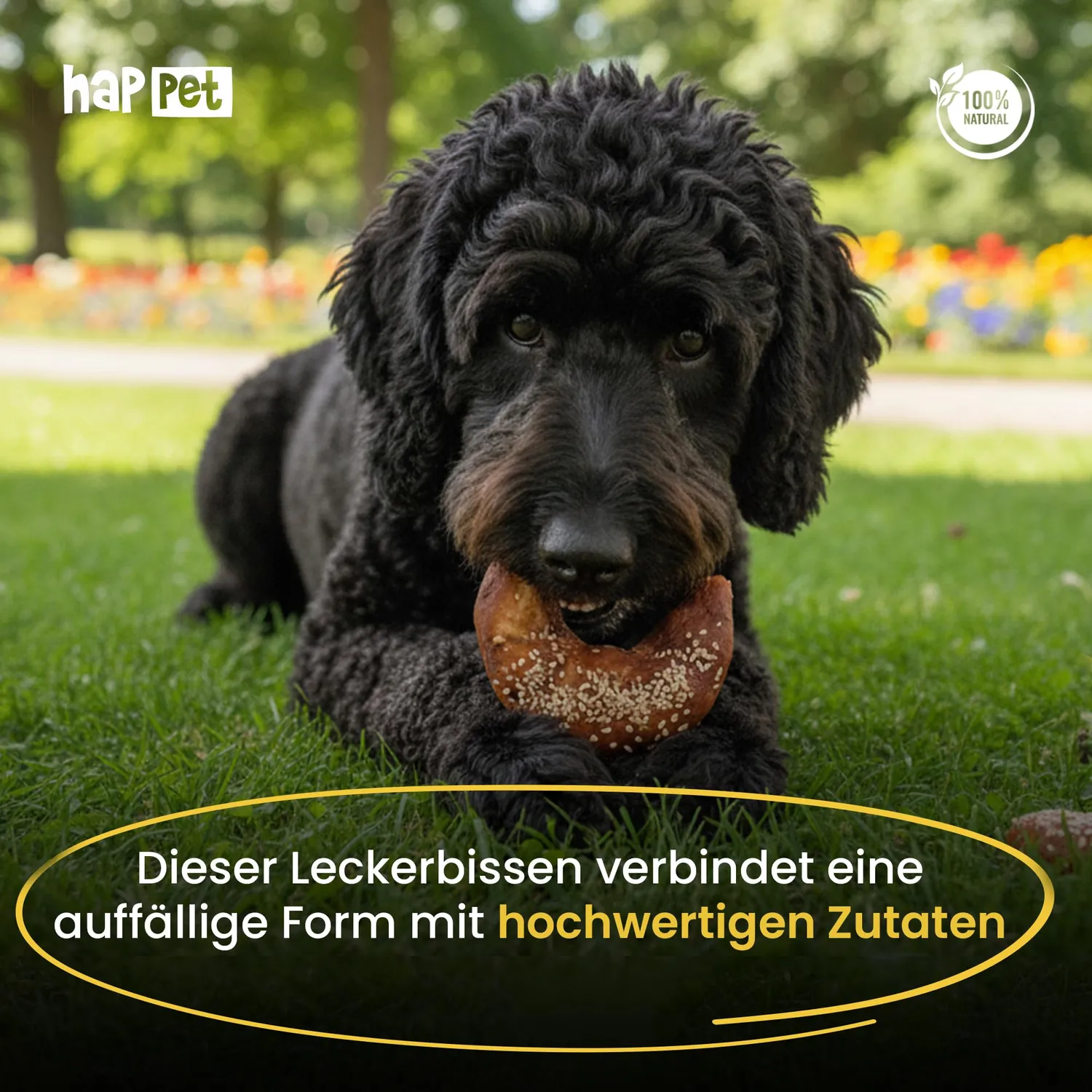 Happet Croissant Ente Hundekausnack 1 Stück 22% Ente
