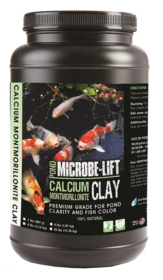 Microbe-Lift Calcium Montmorillonite Tonmineral Teich