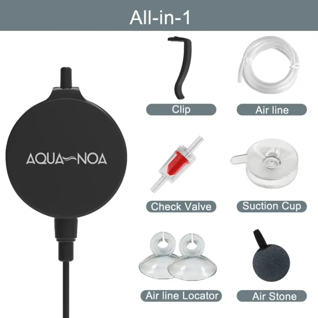 Aqua-Noa 1501 MiniSilent Aquarienluftpumpe leise
