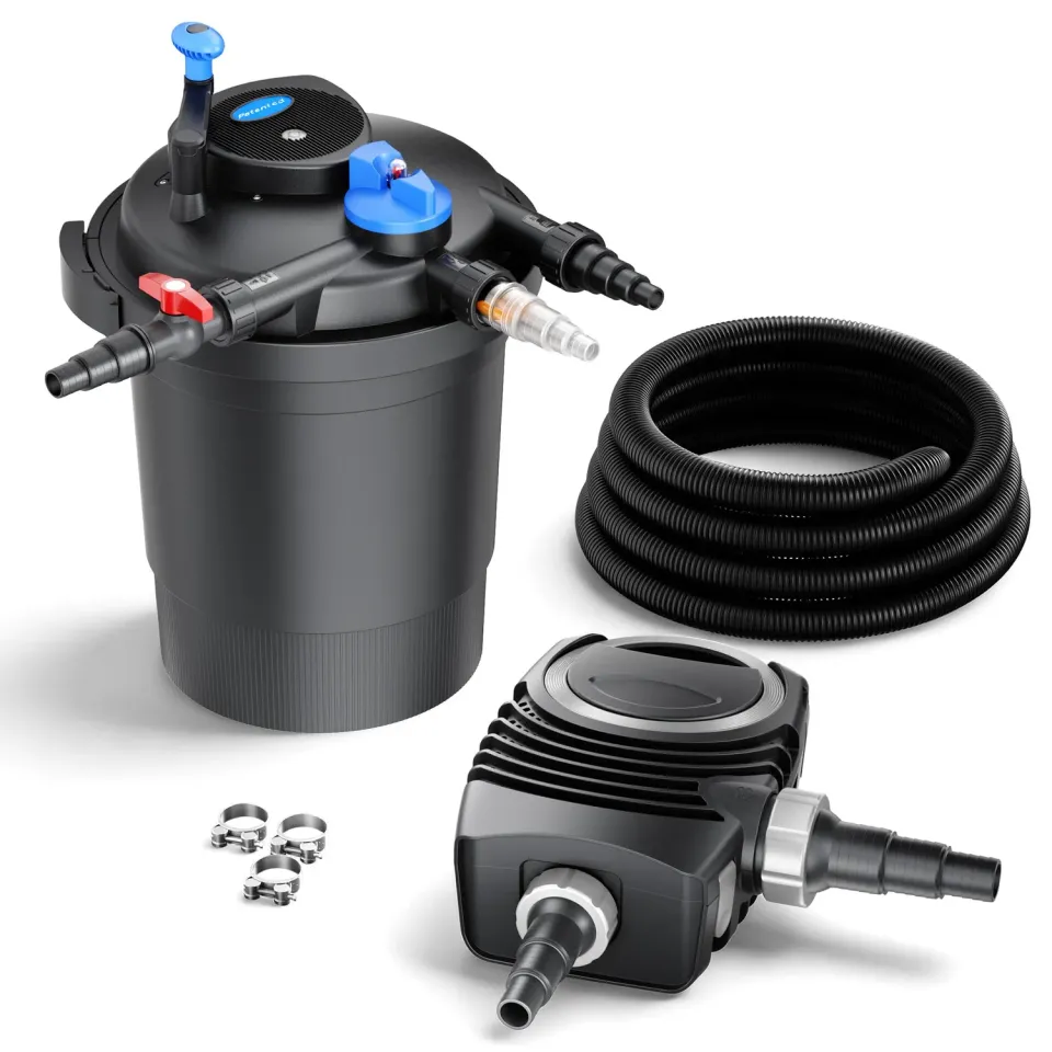 SunSun CPF-10000 Teichfilter-Set 10000L mit 11W UVC