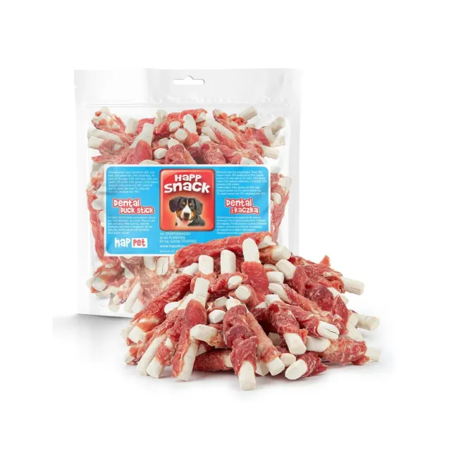 Happet Dental Duck Stick Zahnsnack 500 g Ente