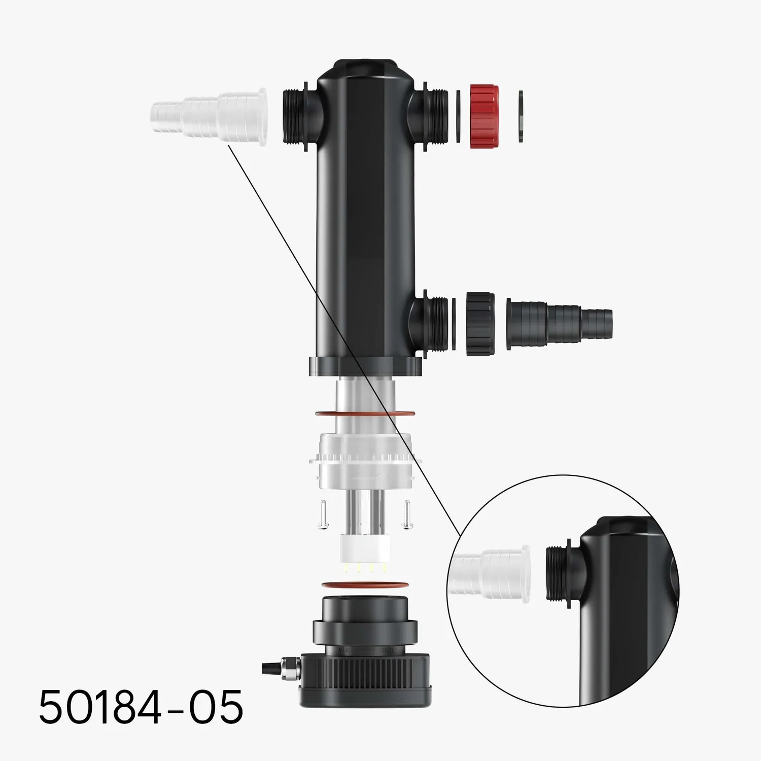 SunSun CUV-324 Durchflussmesser Teichklärer Ersatz 24W