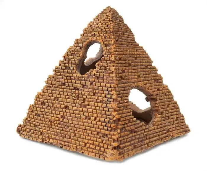 Happet Pyramide 10,5 cm Aquarium-Deko Versteck