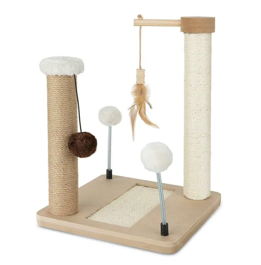 Happet Kratzer 40cm Sisal Jute Holz