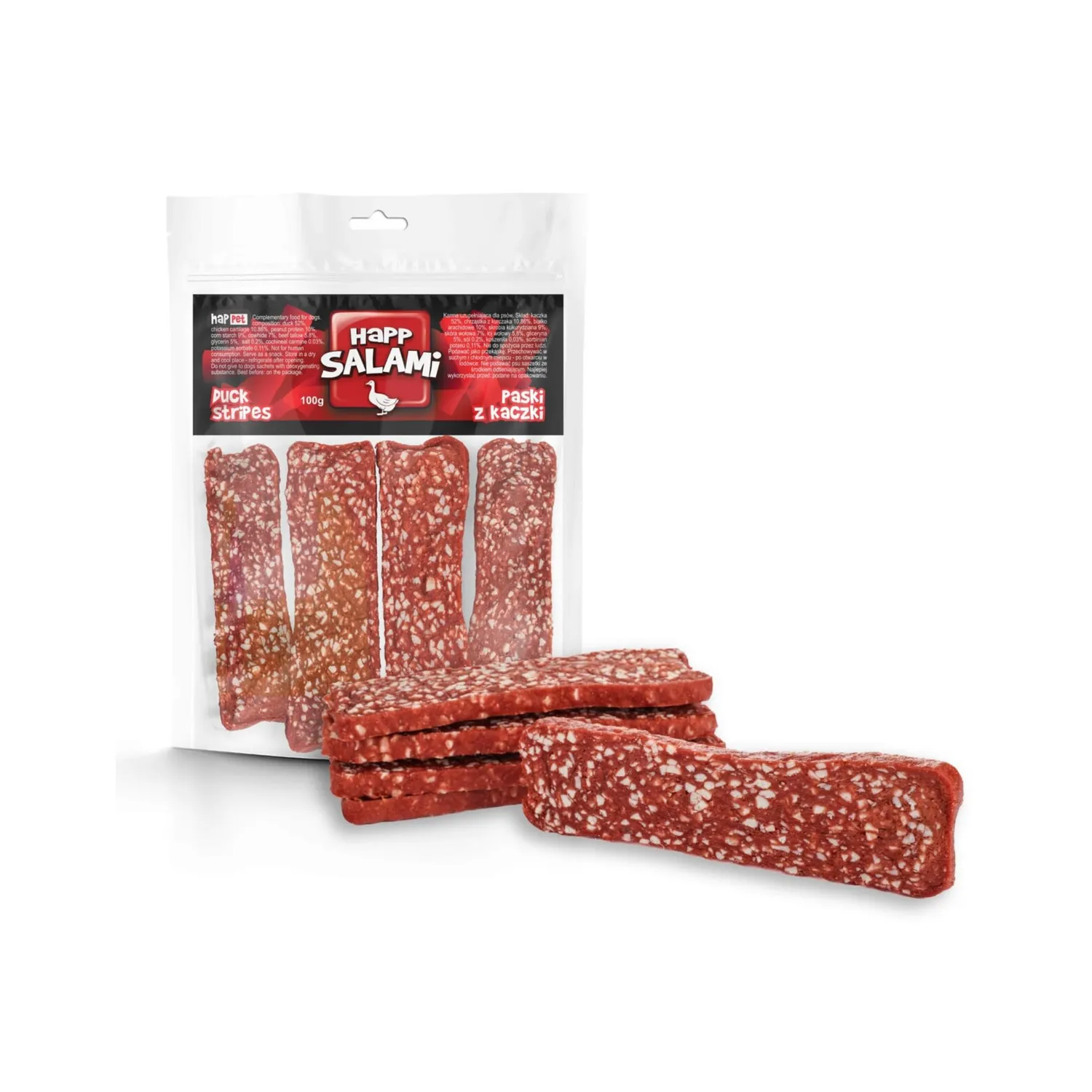 Happet Rindersalamiwürfel Hundesnack 100 g proteinreich
