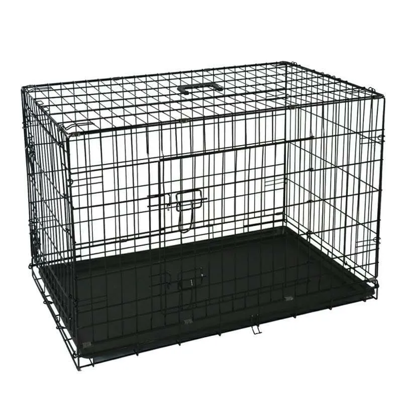 Happet Käfig M Hund 76x53x56 cm Metall links