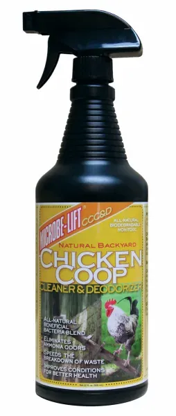 Microbe-Lift Chicken Coop Hühnerstall Reiniger Spray neutral