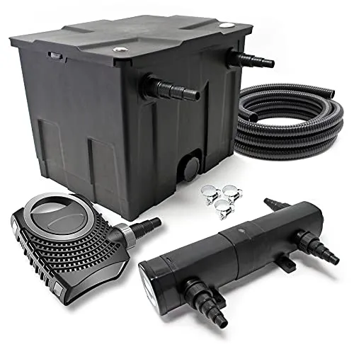 SunSun CBF-350 Teichfilter Komplettset 12000L 3600l/h 24W