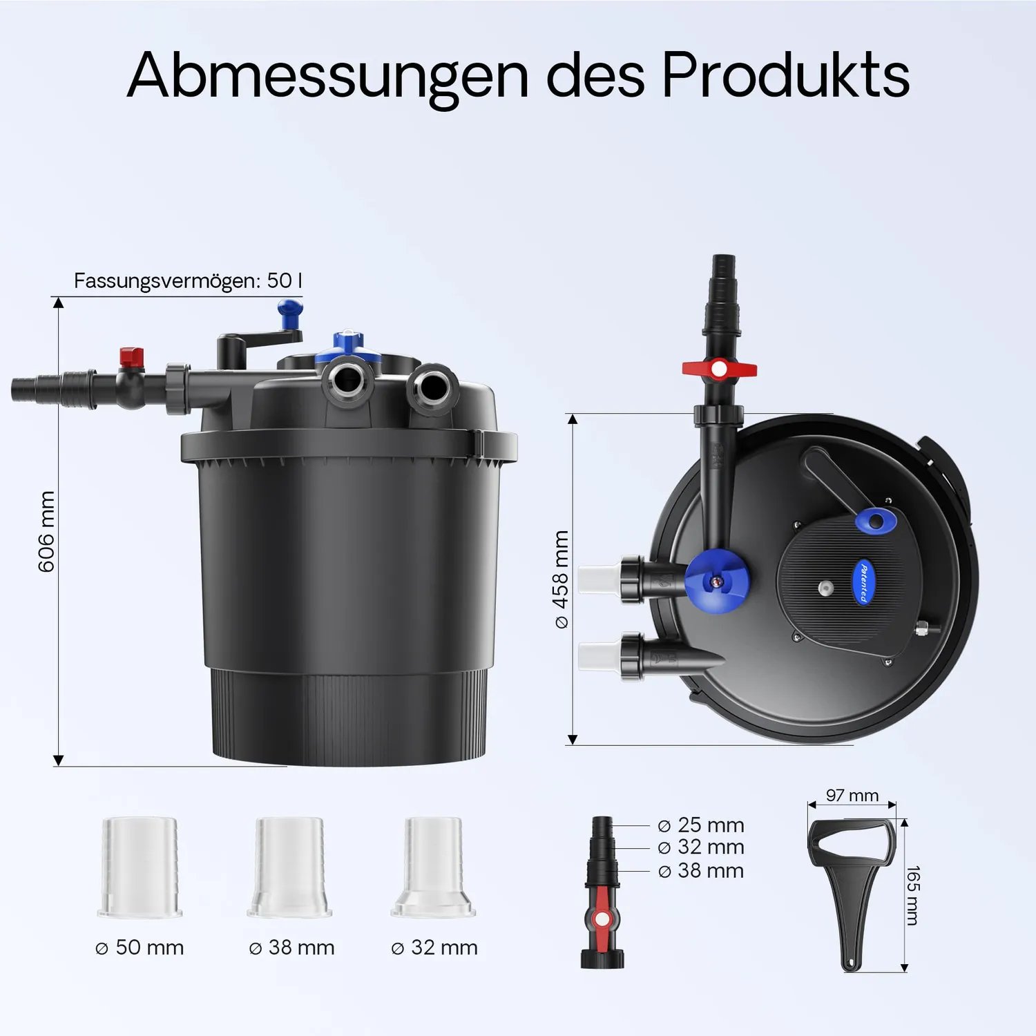 SunSun CPF-20000 Druckfilter Set NEO10000 10000l/h 10m