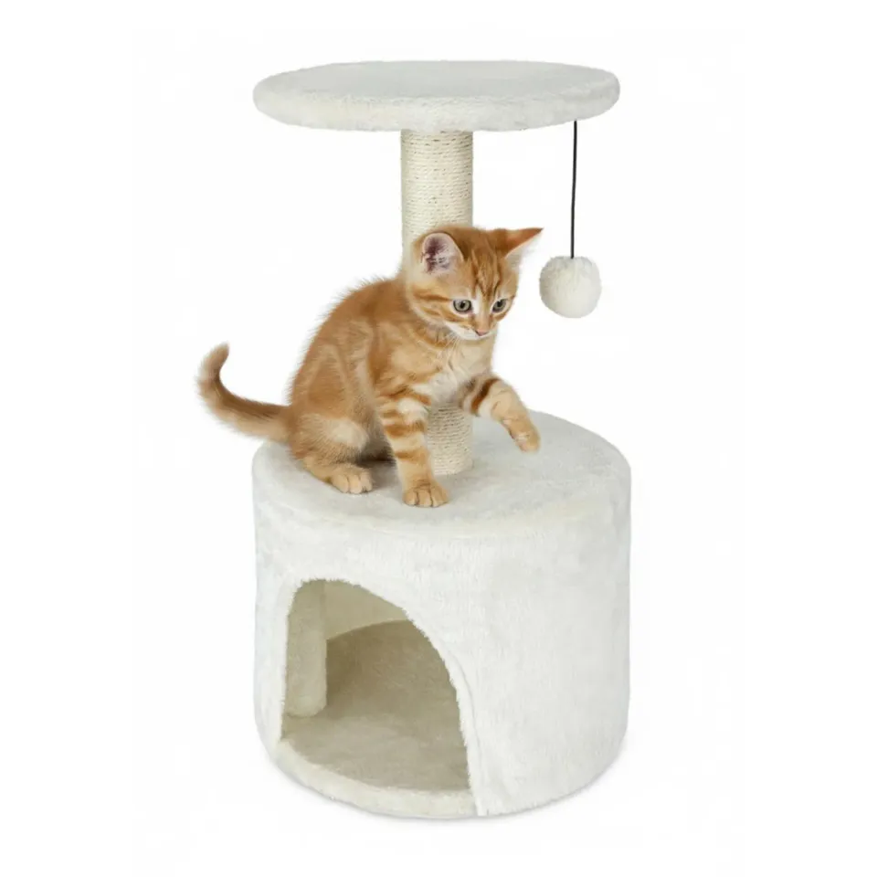 Happet Kratzbaum 69cm Hellbeige Höhle