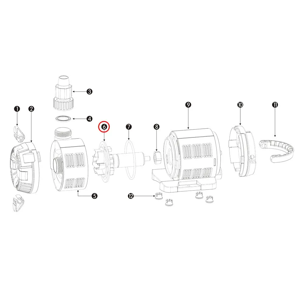 SunSun CET-8000 SuperEco Rotor Set Ersatzteil