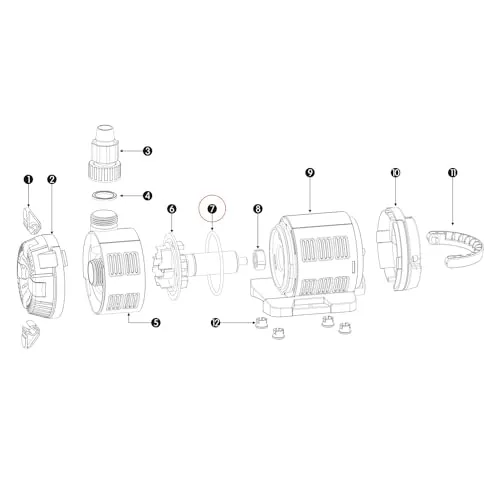 SunSun CET-15000 O-Ring Dichtung Teichpumpe Ersatz