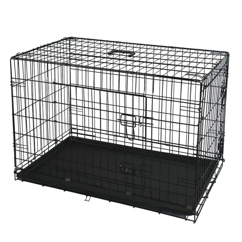 Happet Käfig M Hund 76x53x56 cm Metall links