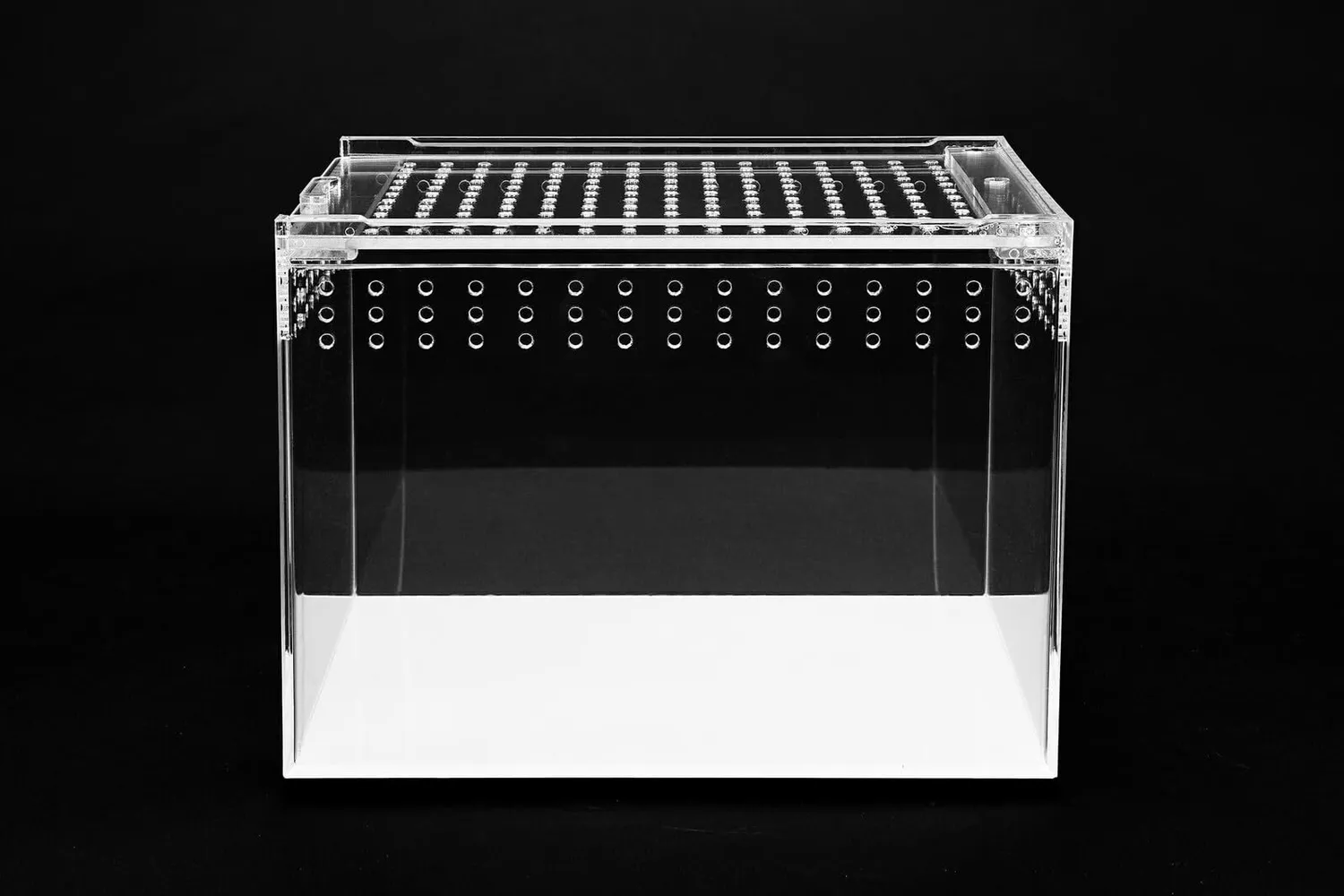 Happet Acryl Terrarium 20x15x15 cm Magnetverschluss 360°
