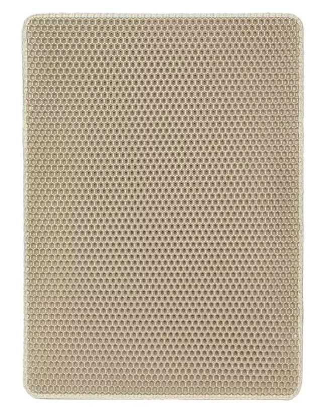 Happet Katzenstreu Matte S schwarz 40x50 cm Waben