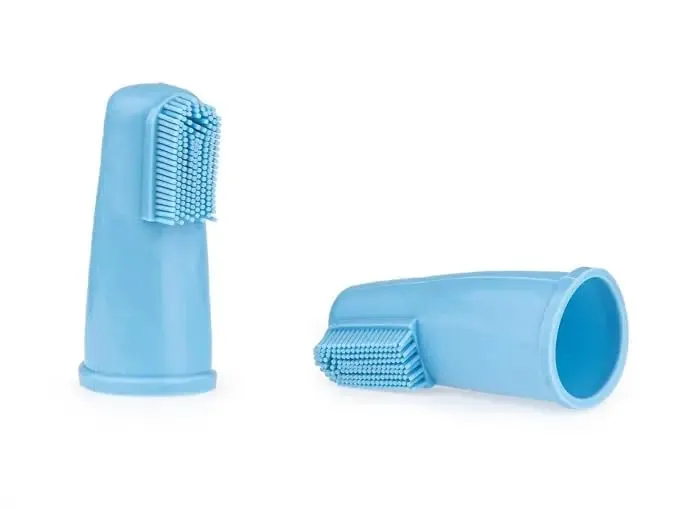 Happet Toothbrush Soft Fingerzahnbürste 2er-Set Silikon weich