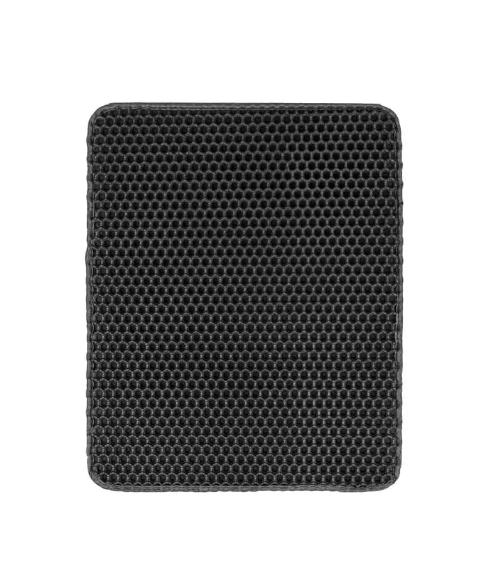 Happet Katzenstreu Matte S schwarz 40x50 cm Waben