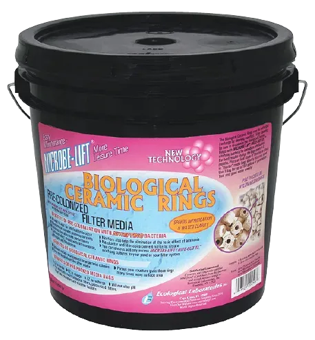 Microbe-Lift Biological Ceramic Rings Filtermedium