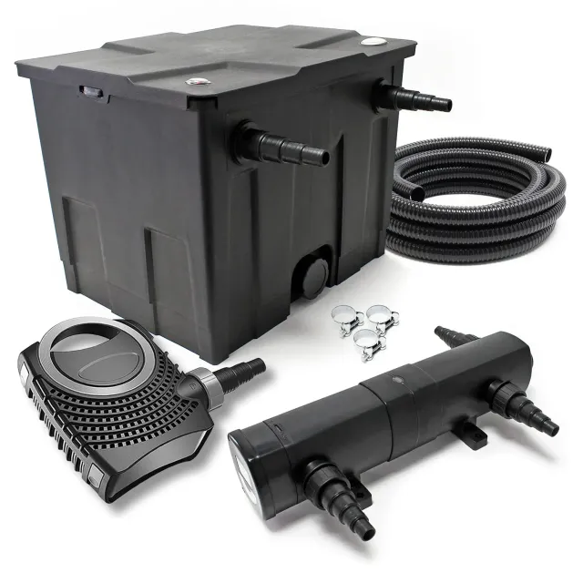 SunSun CBF-350 Teichfilter Komplettset 12000L 3600l/h 24W