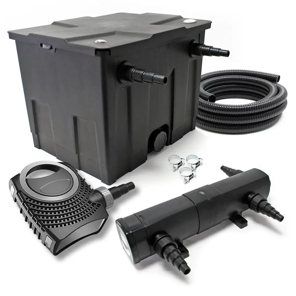 SunSun CBF-350 Teichfilter Komplettset 12000L 3600l/h 24W