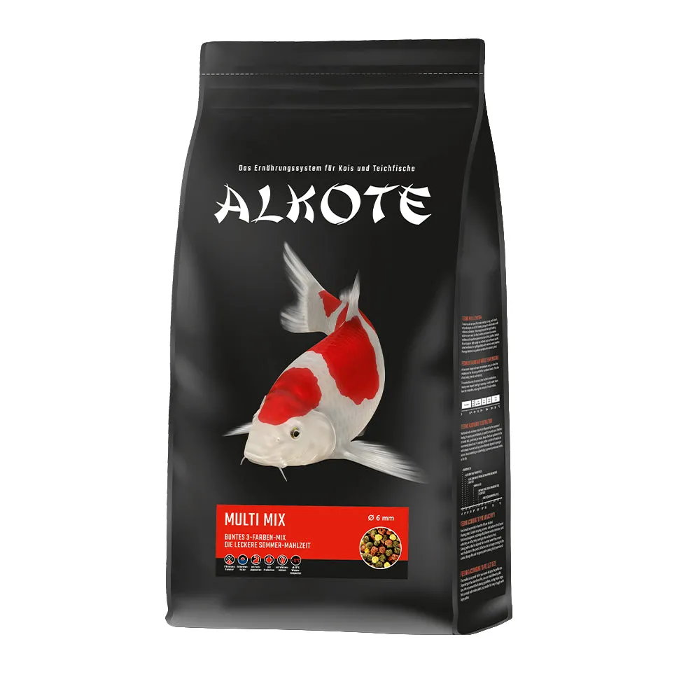 ALKOTE Multi-Mix Koifutter 6 mm 500 g Sommer 3-Farben