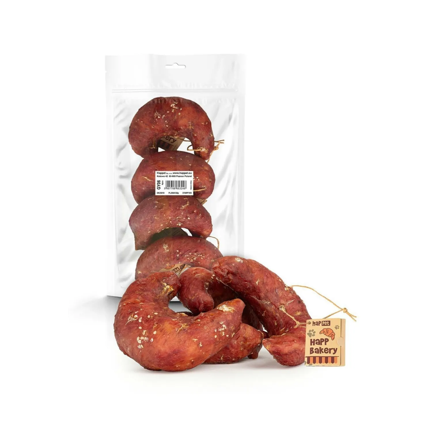 Happet Croissant Ente Hundekausnack 1 Stück 22% Ente