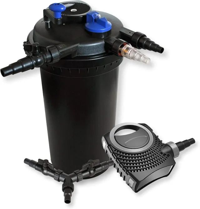 SunSun CPF-15000 Druckfilter-Set NEO10000 Y-Verteiler 30m³
