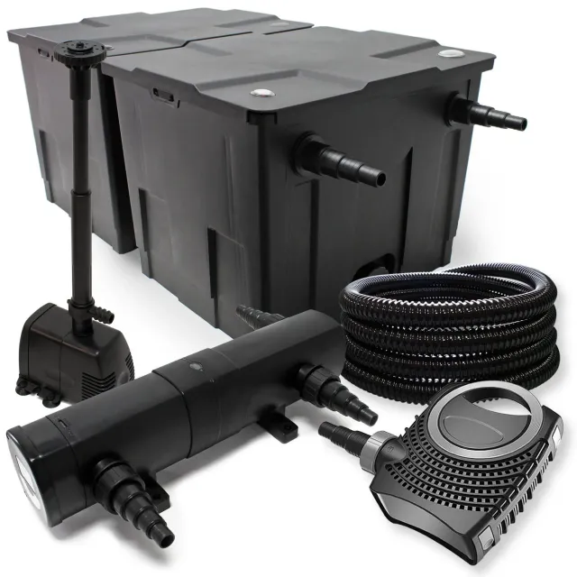 SunSun CBF-350B Teichfilterset 10000 l/h 36W mit Brunnen