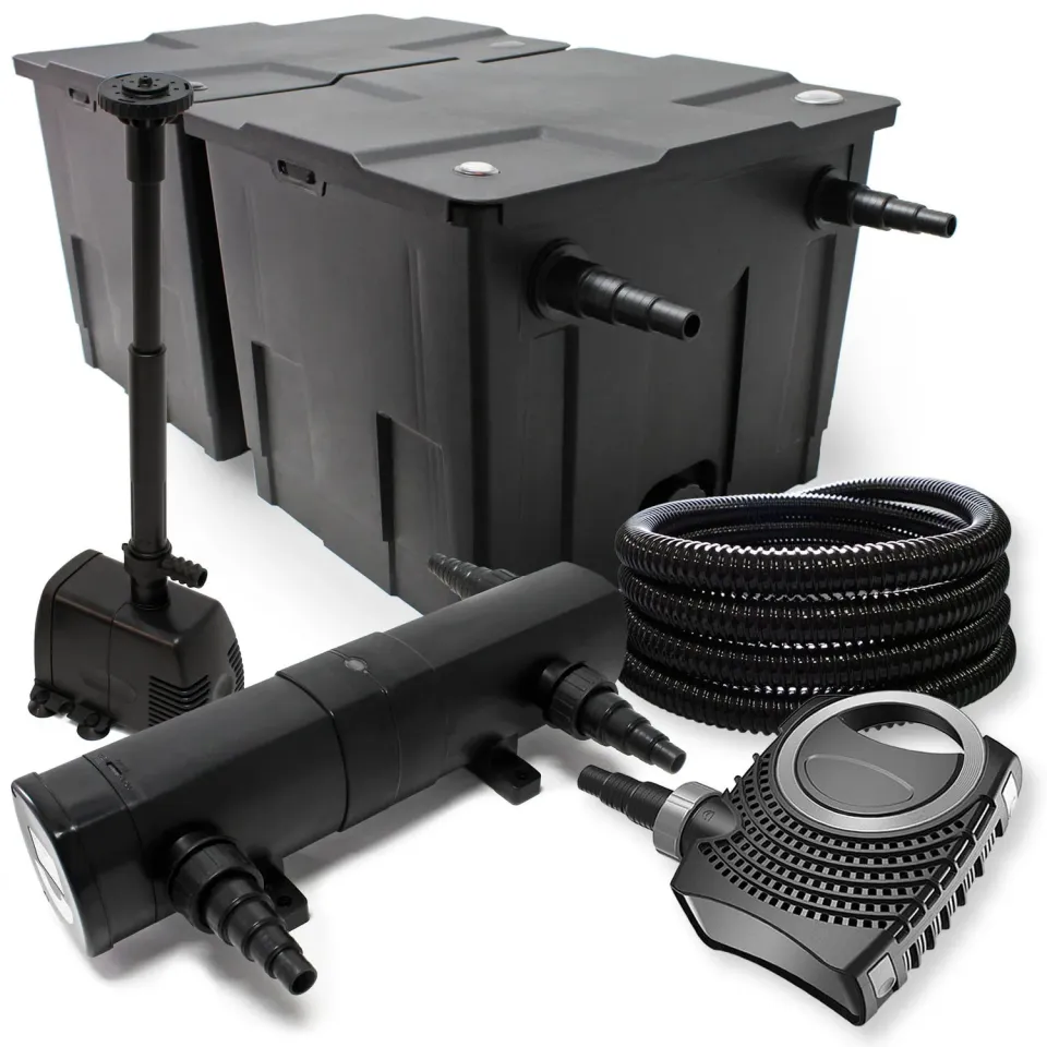 SunSun CBF-350B Teichfilterset 10000 l/h 36W mit Brunnen