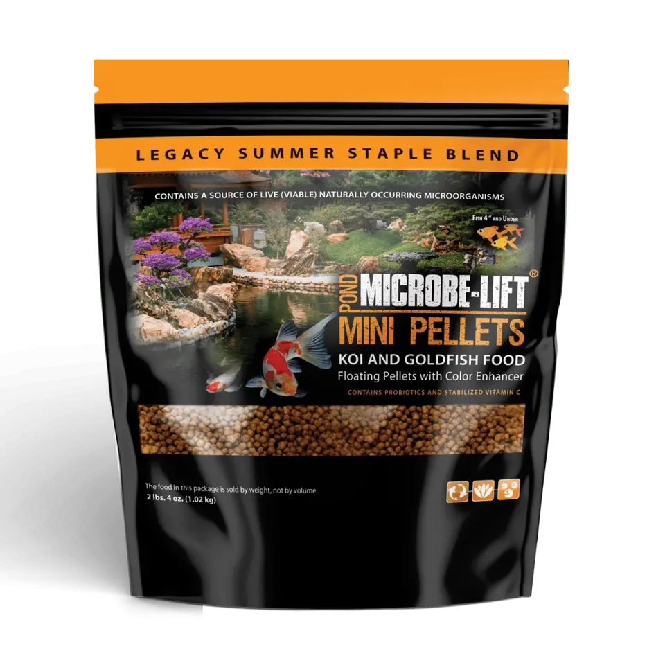 Microbe-Lift LEGACY Mini Pellets Teichfischfutter 3mm