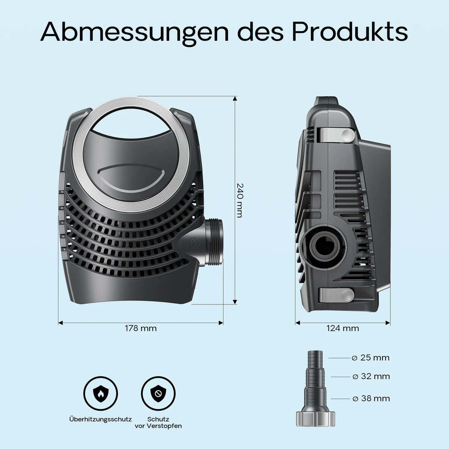 SunSun CPF-250 Teichdruckfilter Set mit NEO6000 6000 l/h