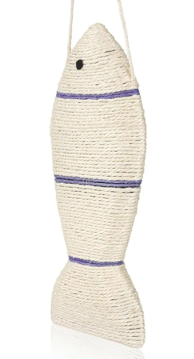 Happet Fischmatte 60 cm Sisal Kratzmatte Katze
