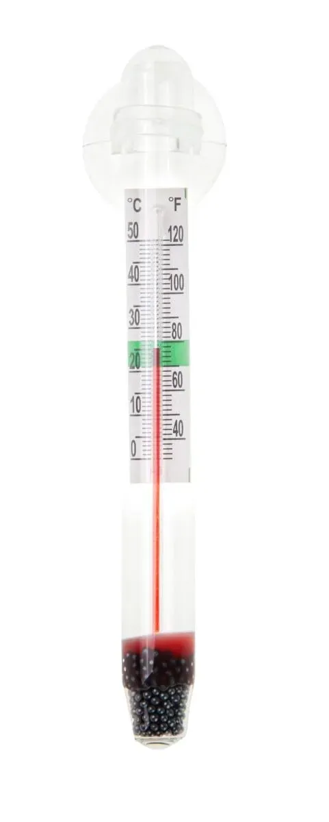 Happet Aquarium Thermometer Saugnapf 0-50°C innen