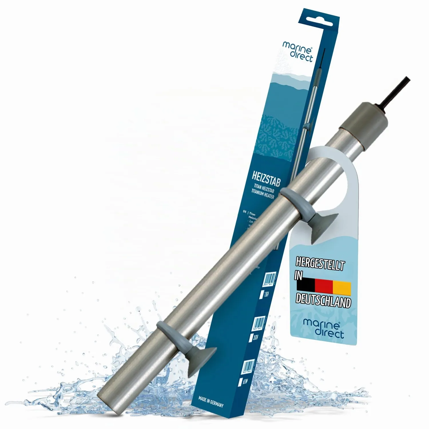 Marine Direct Titanheizstab 100W Aquarium bis 300 l