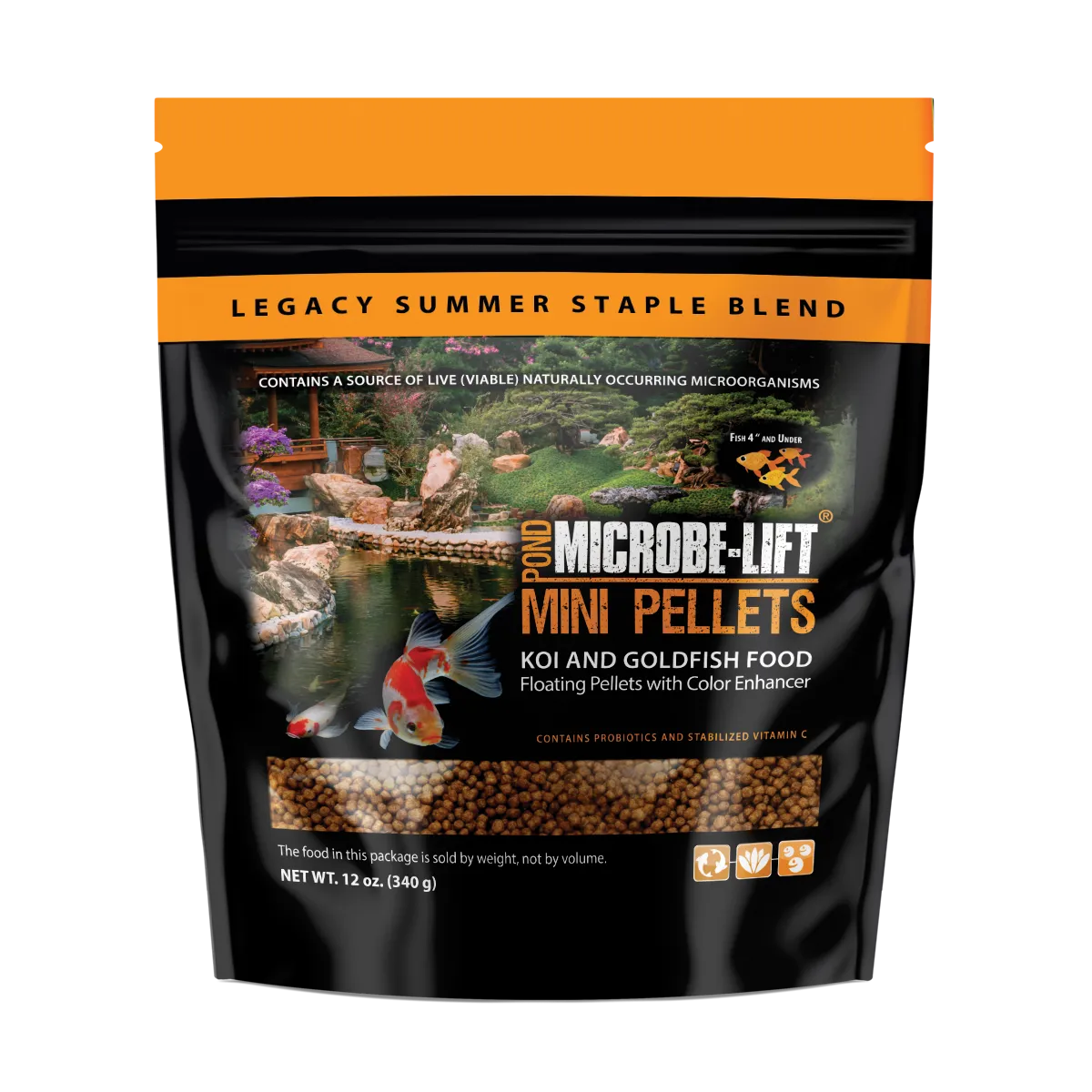 Microbe-Lift LEGACY Mini Pellets Teichfischfutter 3mm