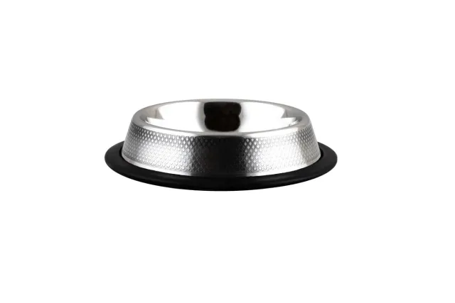 Happet Diamond Napf 12 cm 0,2 L Edelstahl rutschfest