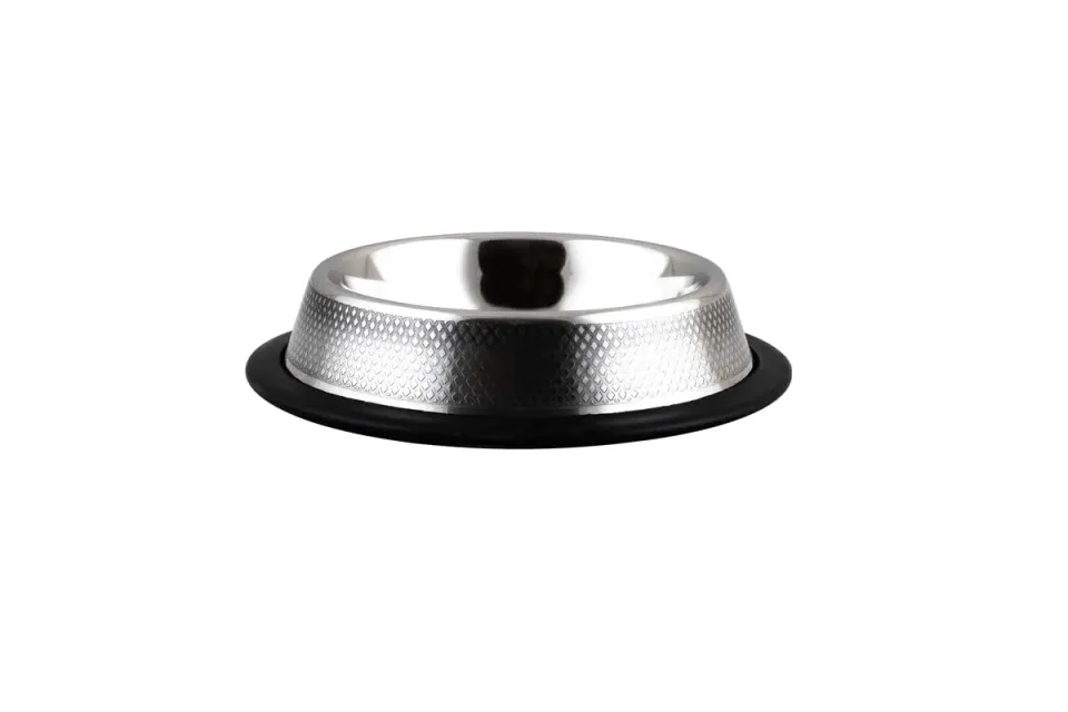 Happet Diamond Napf 12 cm 0,2 L Edelstahl rutschfest