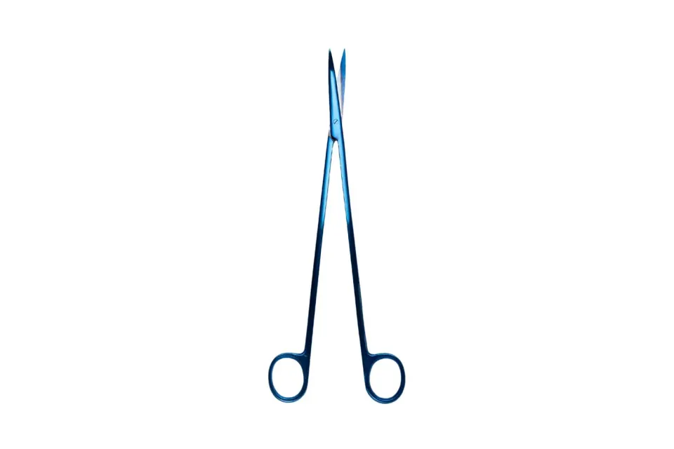 Marine Direct Titanium Schere 30 cm gebogen Korallenschere rostfrei
