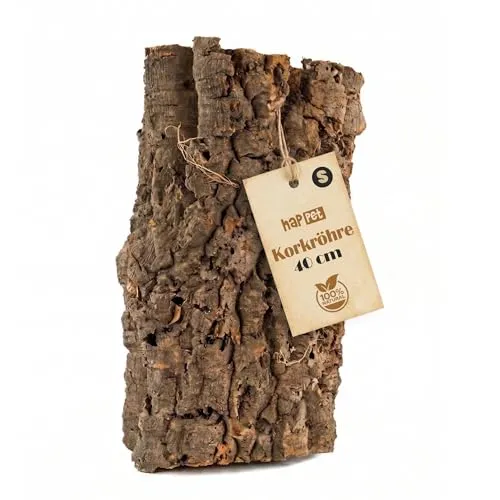 Happet Korkröhre S 40 cm Ø 5-10 cm Tunnel Naturkork