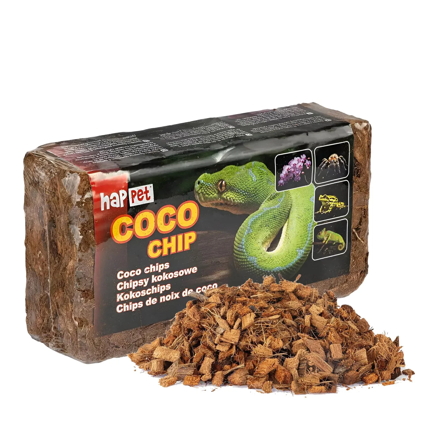 Happet Kokosboden Terrarium Substrat 550 g 7,5 L