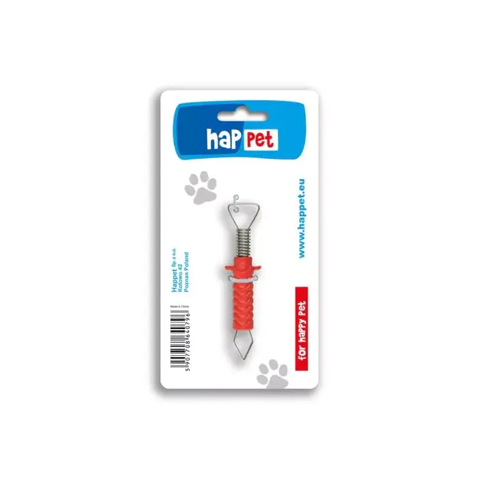 Happet Zeckenentferner Pinzette 8,5 cm für Hund Katze