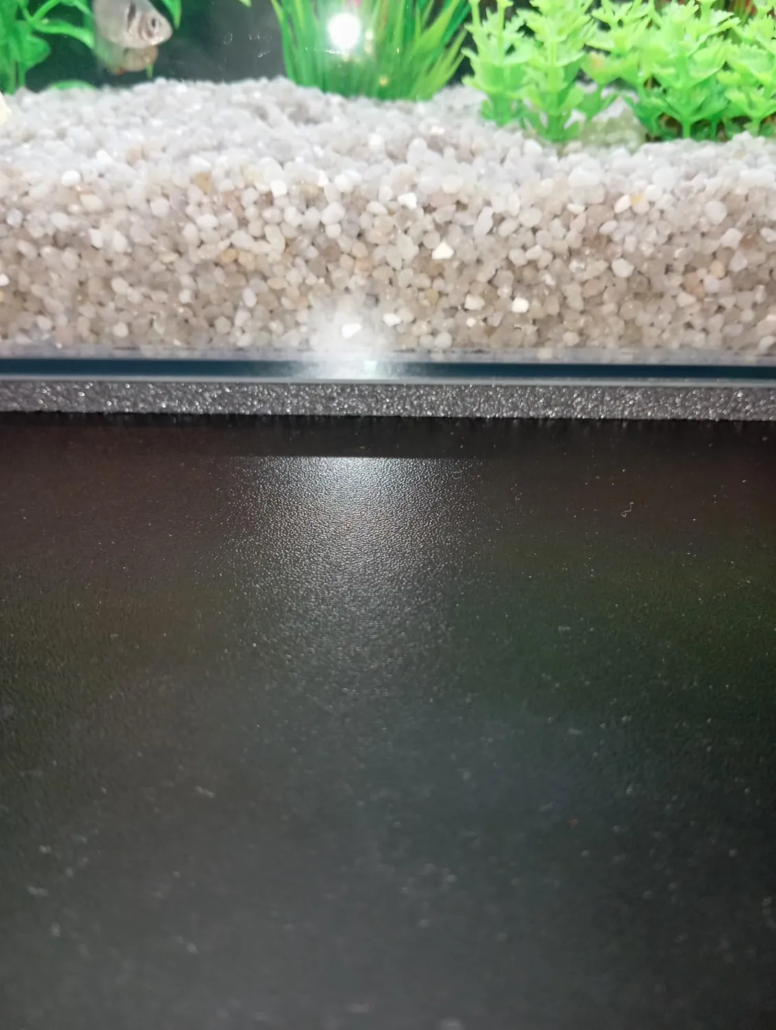 Happet Aquarium Matte 60x30cm 6mm schwarz 10er Set